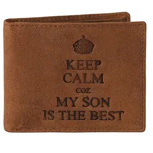 WildHorn Brown Men’s Leather Wallet
