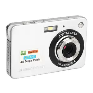 Ubervia Compact Camera, 4K 48MP Digital Camera