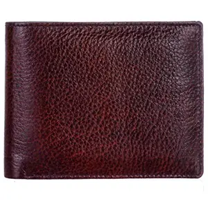 BLU WHALE Pure Leather Brown Men's Wallet