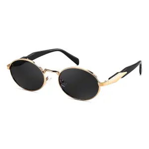 Visit the IFLASH Store IFLASH Trendy Oval Sunglasses for Women, Stylish Sun Glasses with UV400 Protection, Fashion Accessories Gift