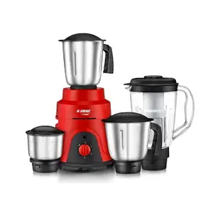 Judge by Prestige 750 Watts JEMG 104 Mixer Grinder |3 Stainless Steel Jars and 1 Juicer Jar | Robust Handles