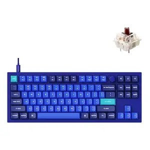 Keychron Q3 Wired Custom Mechanical Keyboard Knob Version, TKL QMK/VIA Programmable Macro