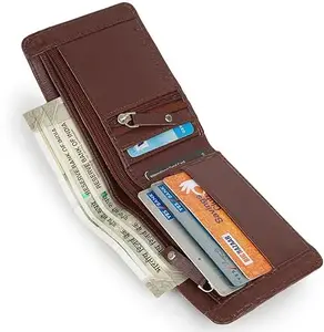 Classic World Men & Women Casual Maroon Artificial Leather Wallet (5 Card Slots) 29MILD Maroon-ANS_CW