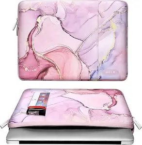 MOCA Laptop Sleeve Bag Compatible with Old MacBook Air/Pro 13.3 inch A1466 A1369 MD101 A1278 A1502 / MacBook Pro 14 inch 2021 2022 M1 Pro/Max A2442 Sleeve (Pink Marble)