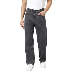Visit the KOTTY Store KOTTY Men’s Relaxed Fit Straight-Leg Jeans|Comfortable & Durable Denim Jeans
