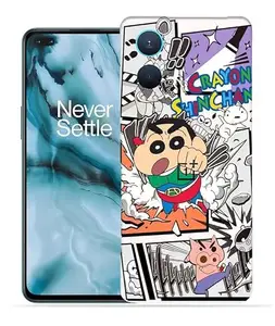 OggyBaba Crayan Shinchain Oneplus Nord ce4 lite 5g Mobile Back Skin Rear Screen Guard Protector Film Wrap (Coverage - Back+Camera+Sides)