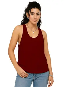 SOHOT Cotton Sports Tank Top for Women & Girls - U-Neck, Casual Camisole for Exercise 1005 SS56 Parent
