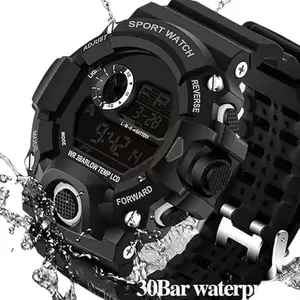 Full Black Digital Watch – Sleek Design for Modern Men Design N0_Watch_o30