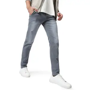 Visit the Urbano Fashion Store Urbano Fashion Men Mid Rise Slim Fit Washed Jeans Stretchable