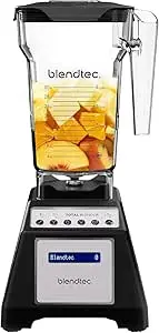 Blendtec 1560W Designer 650 Blender for Kitchen, Smoothies, Ice Crush, Batters, Ju Ice Cream and Hot Soup