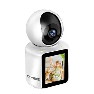 Wireless Video Calling Indoor CCTV Camera for Baby and Pet Monitoring | Two Way Talk | Motion Track | Supports Upto 128GB SD Card