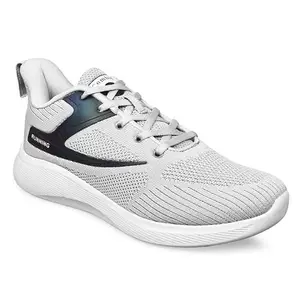 COMBIT DHOOM-06 Men's Sports Running | Training & Gym Shoes (Light Grey)_9 UK
