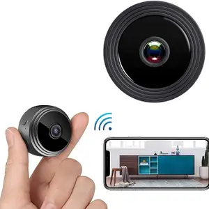 Wi-Fi Clock Hidden Camera 1080P Motion Detection Night Vision Mini Spy Camera