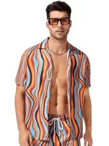 Brand: Leriya Fashion Leriya Fashion Men's Rayon Shirt - Summer Button Down Shirts | Half Sleeve Printed |Formal |Casual Stylish Shirt's for Man