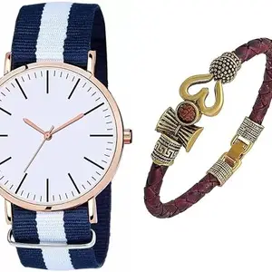 Design Watches and Kadu for Men(SR-127) AT-1271(Pack of-2)