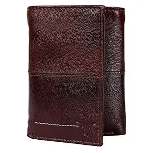 Hidekraft Leather Men's Wallet (TRBBPU1112_Brown)