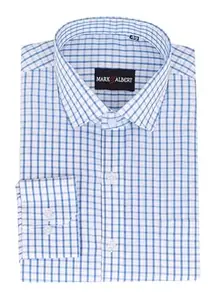 MARK & ALBERT Men's Cotton Formal Shirt