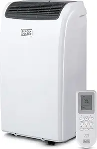 BLACK+DECKER BPACT12WT Large Spaces Air Conditioner Portable, 12,000 BTU