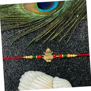 JAICRAFTPUR Elegant Rakhi For Brother, Bhaiya And Siblings for Raksha Bandhan(SH_j24LSG14416)