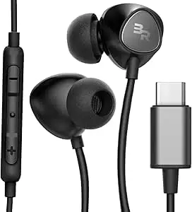 Thore Type C Headphones, in-Ear Wired Earbuds