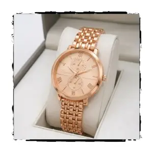 Visit the STYLEDOSE Store STYLEDOSE Women's Luxury Black Analog Watch – Rose Gold Roman Numerals with Stylish Metal Chain Strap Wrist Watches for Women's & Girls&Miss&Ladies