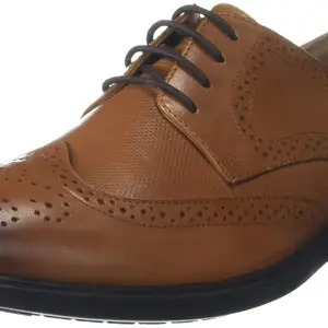 Hush Puppies Zampa Crust E Men's Light Brown Formal Shoes - 9 UK (8243846)