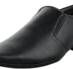 Vitoria Derby Shoes for Men | Shoes for Men with PU Sole | Comfortable & Lightweight |Durable & Trendy Design | Size : 6 | Color : Black,VTR_2TM_AGN_2003_Blk_6