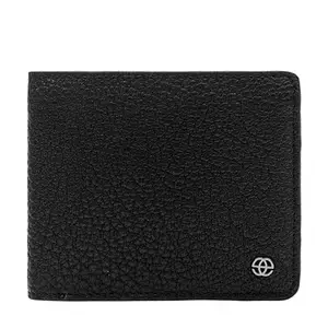 eske Onyx Men’s Genuine Leather Bi-Fold Wallet | RFID Protected Slim Leather Wallet with 9 Card Slots, ID Window, 2 Bill Compartments, 4 Slip Pockets & Coin Pocket