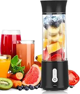 XVersion Mini 500ml Portable Personal Blender High Speed Smoothie Maker Mixer