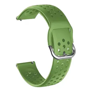 ACM Watch Strap Silicone Belt 22mm compatible with Boat Storm Call 3 Plus Smartwatch Breatheable Dot Band