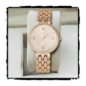Visit the styledose Store styledose Women’s Diamond Studded Watch | Premium Metal Bracelet Strap | Analog Quartz Movemnet Ladies Wrist Watch | Watch for Women & Girls | Wrist Watches for Women's & Girls&Ladies