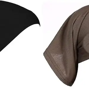BISMAADH Premium Viscose Soft Fashion Hijab Head Wrap Scarf Chemo Cap Ready to Wear for Women