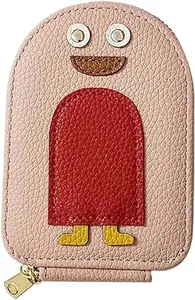 ENCHANTMENT ARAA PAVA Cute Penguins PU Credit Card Coin Wallet,Cute Penguin Card Holder Purse,Portable Credit Card Wallets for Women, Mini Wallet Multi-Slots Credit Cards Bag, Penguin Gifts for Women