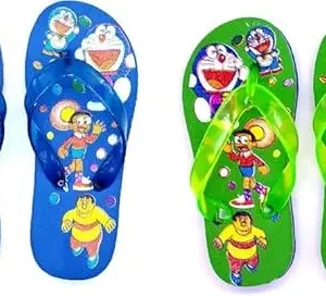 BUTAX Boys & Girls Slip On Slipper Flip Flop (Blue) KCDBG1