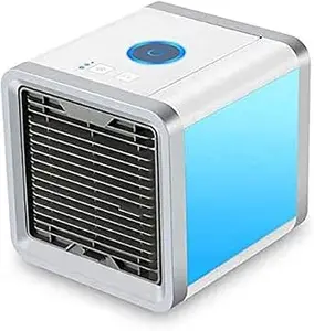 USB Artic Air Cooler Fan Personal Space Cooler Portable Desk Fan Mini Air Conditioner Device Cool Soothing Wind For Home Off