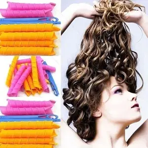 Verbier Set Of 36 Hair Curlers Spiral Curls Styling Kit Without Heat Hair Curlers, Hair Rollers Wave Styles Heatless Spiral Curlers Hair For Women And Girls Short Long Hair Styling Tool