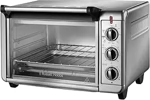 Russell Hobbs 26090 Express Mini Oven Countertop Electric Oven And Grill, 2.5X Faster Than A Conventional Oven, 1500 Watts