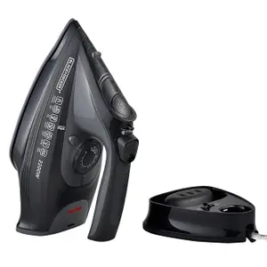 Black+Decker Cordless Steam Iron|2-Yr Warranty, 350ml, 2200W|Iron for Clothes, Iron Box, Steam Press