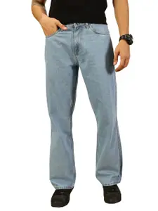 Visit the Thomas Scott Store Thomas Scott Men's | Mid-Rise | Relaxed Fit | 100% Cotton | Non Stretchable | Baggy | Jeans
