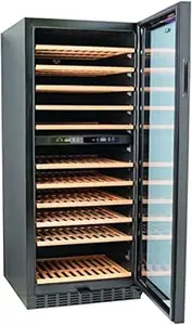 Terim 128 Bottle Beverage Cooler, Single Door, Dual Temperature Zone, 325L, Terbc128Dz- 1 Year Warranty
