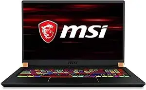 MSI GS75 Stealth 10SFS-035 17.3" 300Hz 3ms Ultra Thin and Light Gaming Intel Core i7-10750H RTX 2070 Super 32GB 512GB NVMe SSD Win10PRO VR Ready