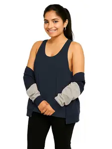 JOVO Everyday Sports Tank for Women - Non-Padded, Wire-Free Cotton Blend 1005 VJ50 Parent