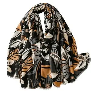 Printed Women Scarf | Scarf For Women Rectangle | 180 * 88cm