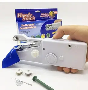GVV Electric Handy Stitch Handheld Sewing Machine for Emergency stitching Mini hand Sewing Machine Stapler style Silai Machine