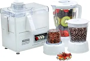Krypton Multifunctional 4 in 1 Juicer and Food Processor, Blender, Chopper & Grinder