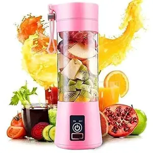 Portable USB Rechargeable Smoothie Blender, 380ml Mini Personal Juicer
