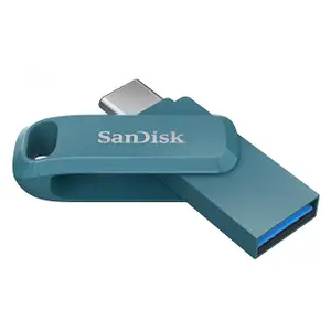 SanDisk Ultra Dual Drive Go Type-C 64GB, OTG, Upto 300MB/s, Pendrive, Navagio 5Y Warranty (SDDDC3-064G-I46NPD)