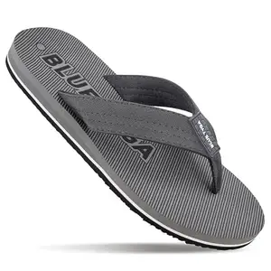 WALKAROO BLUE TYGA BT4278 Mens Casual and Regular Wear Flipflops for Indoor & Outdoor - Grey