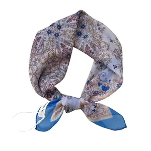 Printed Women Scarf | Scarf For Women Square | 55 * 55cm Purple
