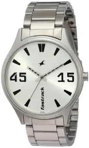 Visit the Fastrack Store Fastrack Analog Silver Men Watch 3229SM03 / 3229SM03